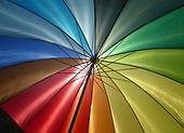kolorowy parasol ogrodowy