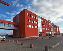Budynek Merkury Market Krosno