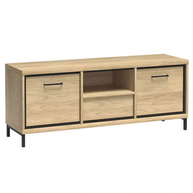 Szafka RTV M12 Mediolan Natural Hikora