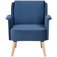 Fotel Otavio niebieski