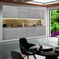 Meble kuchenne Gardena Grey 260 lakierowane Meble kuchenne Gardena Grey 260 lakierowane