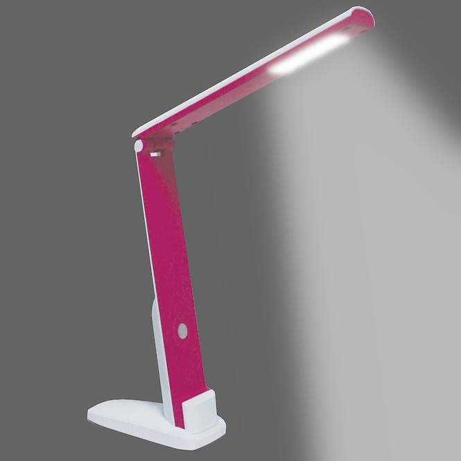 Lampa biurkowa LED H1601 5W Biało-różowa LB1