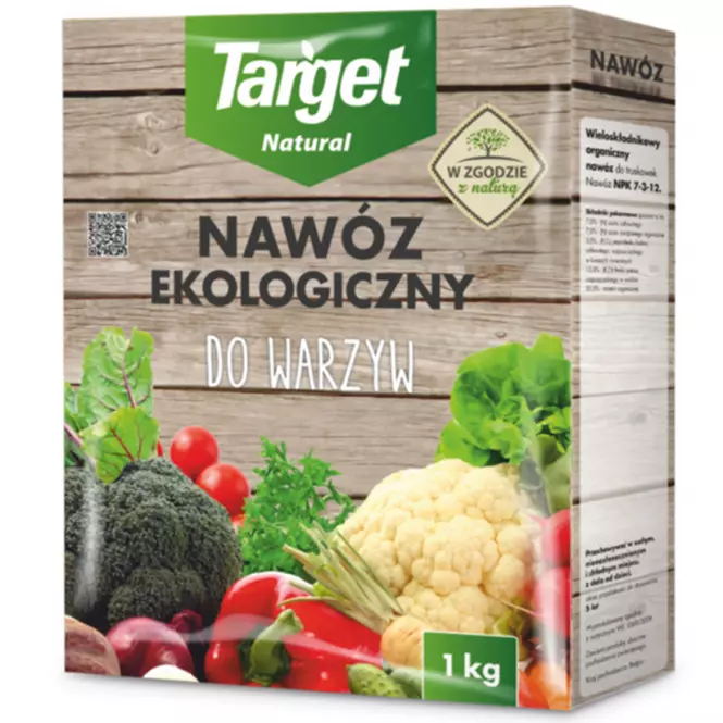 Nawóz ekologiczny do warzyw 100 dni 1kg