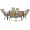 Komplet stół Polywood + 6 krzeseł Porto taupe,5