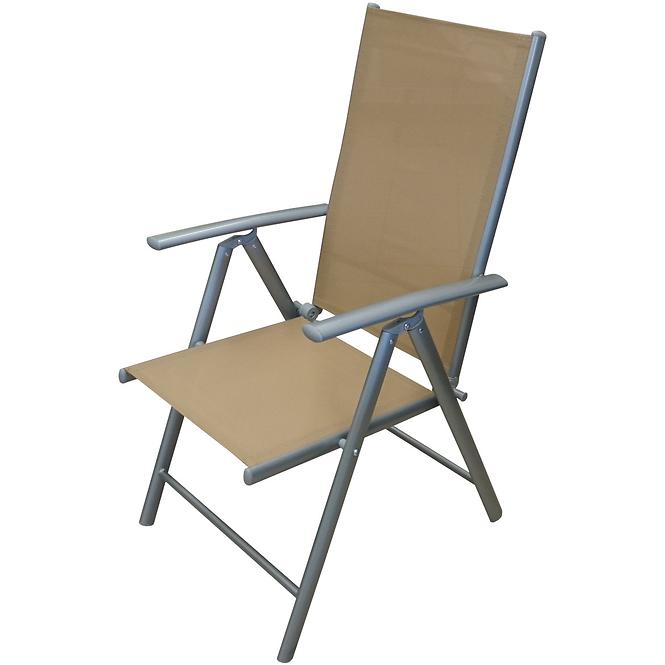 Komplet stół Polywood + 6 krzeseł Porto taupe