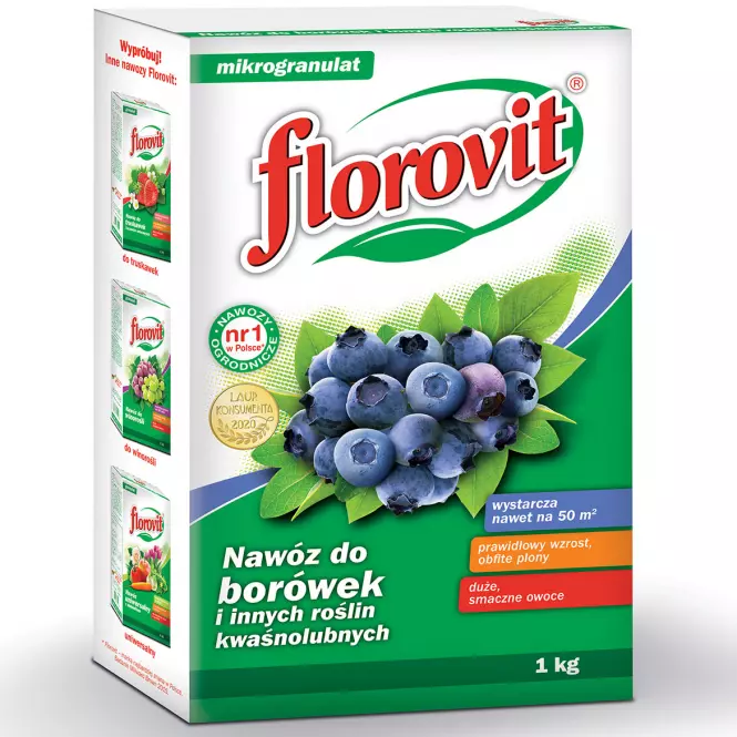 Nawóz do borówek i innych kwaśnolubnych roślin 1 kg