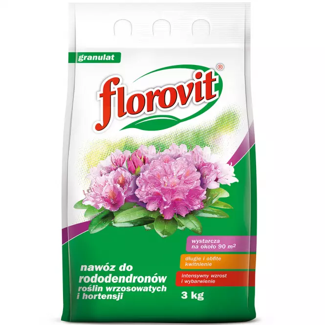 Nawóz do rododendronów, wrzosowatych i hortensji 3 kg