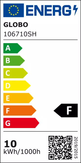 Żarówka LED E27 106710SH RGB SMART 10W 3000-6000K