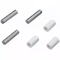 Podpórki Do Półki 5mm 20 Szt. Ocynk/Białe