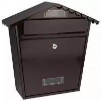 Skrzynka na listy Domek Rodos Brąz C4