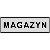 Tabliczka  ˝Magazyn˝ 80x220mm