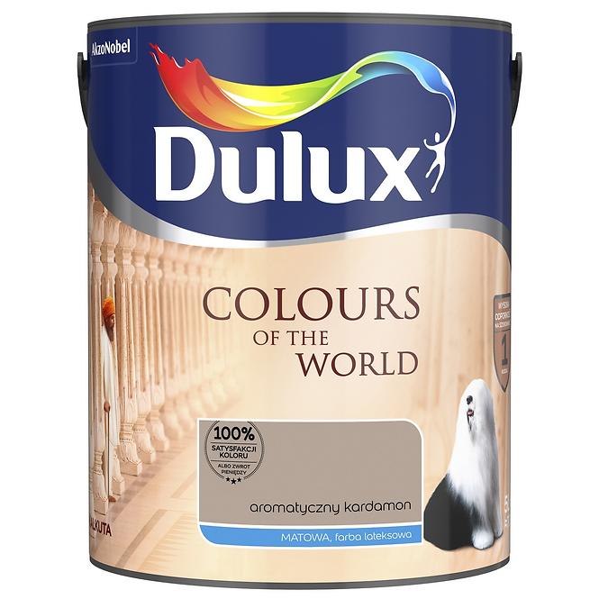 Dulux Kolory Świata Lateksowa Emulsja Do Ścian i Sufitów Aromatyczny Kardamon 5l