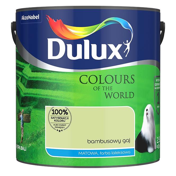 Dulux Kolory Świata Lateksowa Emulsja Do Ścian i Sufitów Bambusowy Gaj 2,5l