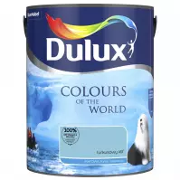 Dulux Kolory Świata Lateksowa Emulsja Do Ścian i Sufitów Turkusowy Klif 5l