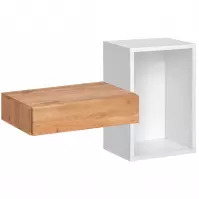 Półka Easy TYP02 wotan/biały