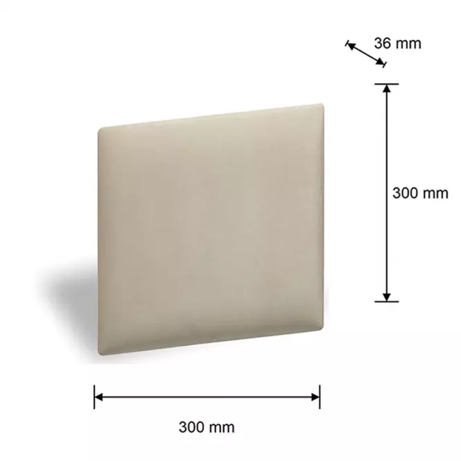 Panel tapicerowany 30/30 beż