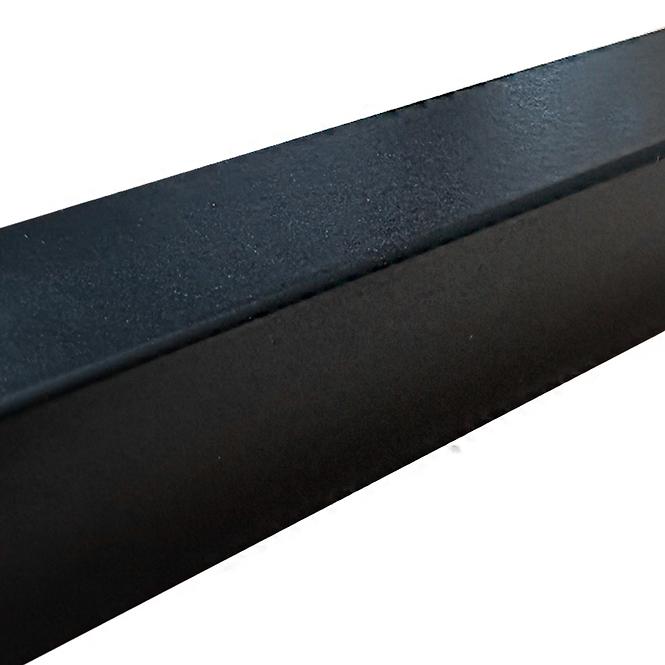 Lamele ścienne 3D czarny mat 30x38x2750mm