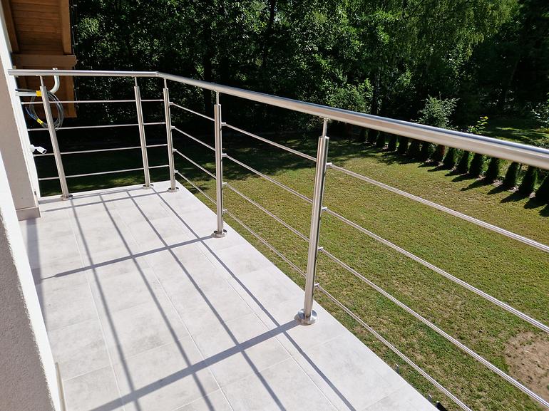 Słupek balustrady do montażu posadzkowego Ø42,4x970mm