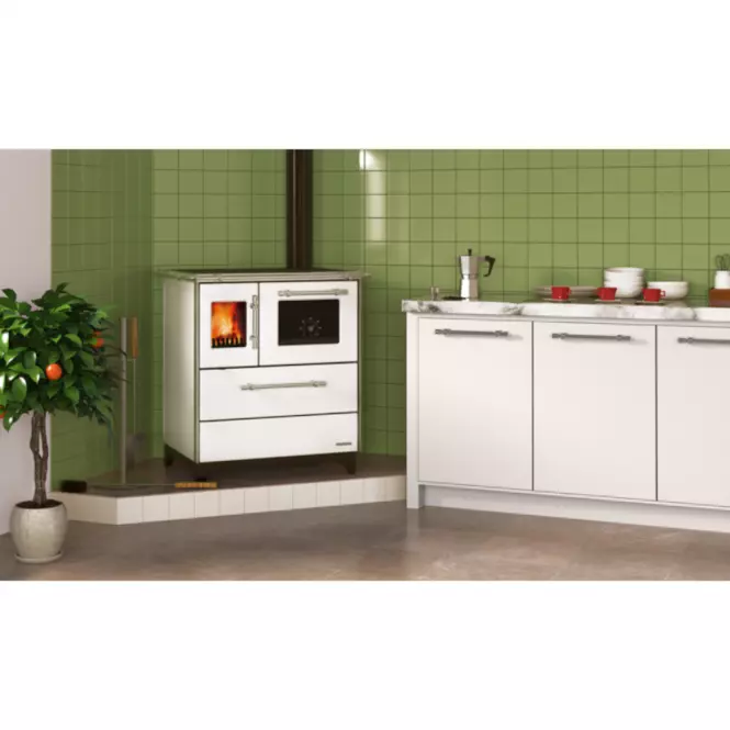 Piec kuchenny Donna 70 5 kW prawy Biały
