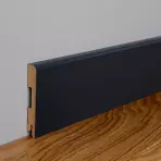 Listwa przypodłogowa MDF Foge LB1 100 czarny półmat