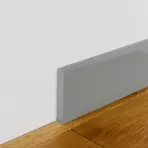 Listwa przypodłogowa MDF Foge LB1 100 szary połysk