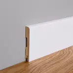 Listwa przypodłogowa MDF Foge LB1 120 biały półmat