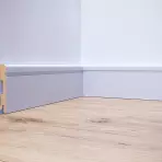 Listwa przypodłogowa MDF Foge LB2 100 biały półmat