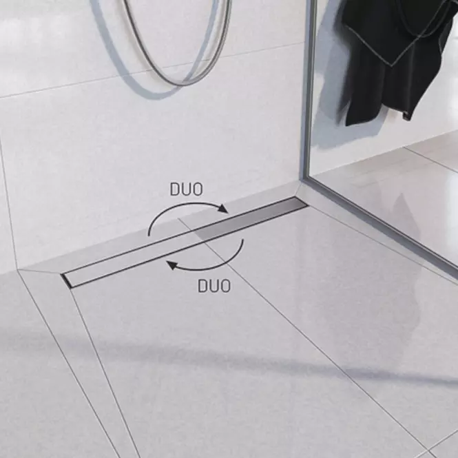 Odwodnienie Liniowe Odwracalne Duplex Abs+Inox 600,2
