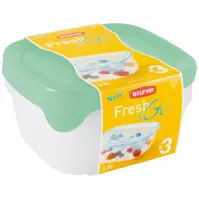 Pojemniki Fresh&Go 3x0,8l 242885