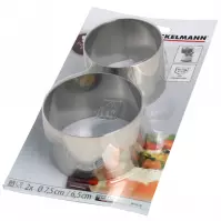 Obręcze/Wykrawacze do potraw Inox 48176