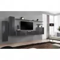 Meblościanka Switch I Grafit