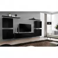 Meblościanka Switch IV Czarny