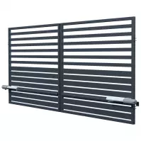 Brama z automatem Fen 150x350 RAL7016 MDS W10283