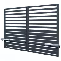 Brama z automatem Fen 150x300 ZN RAL7016 MDS W10284