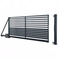 Brama uniwersalna przesuwna Fen z automatem 149.5x400  RAL7016 MDS W10254