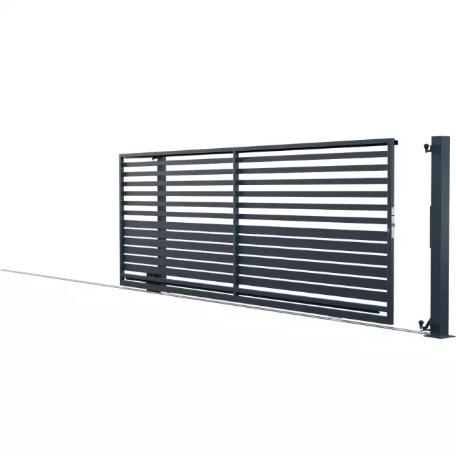 Brama uniwersalna przesuwna bez przeciwwagi Fen z automatem 152x400 W10256