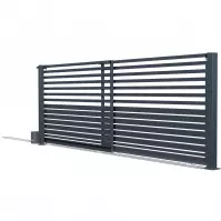 Brama przesuwna teleskopowa Fen z automatem  152x400 W10257