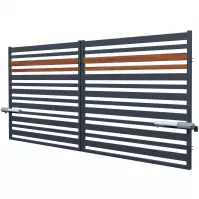 Brama Ora z automatem 150x400 RAL7016 W10295