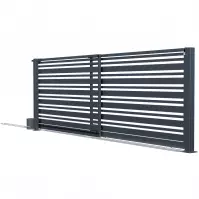 Brama przesuwna teleskopowa Juga z automatem 152x400 W10229