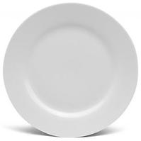 Ceramiczny talerz okrągły obiadowy 23cm biały
