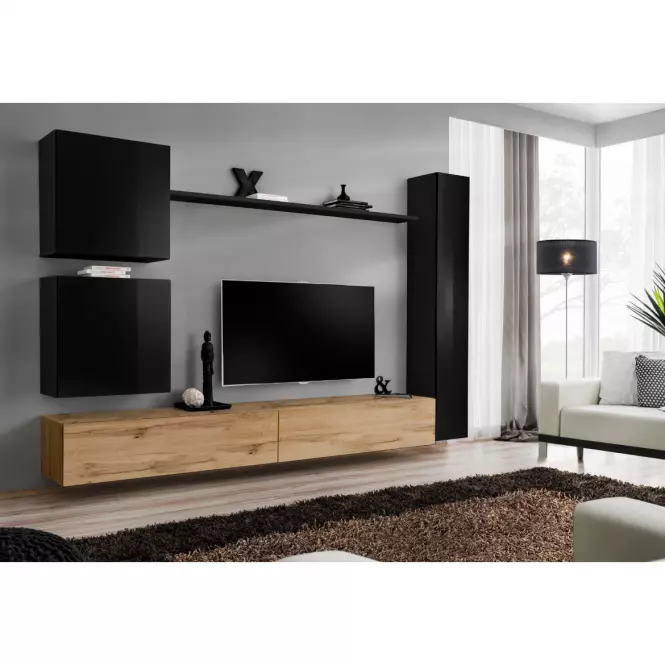 Szafka Wisząca Switch SW1 Czarny
