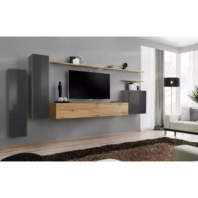 Szafka Wisząca Switch SW2 Grafit,4