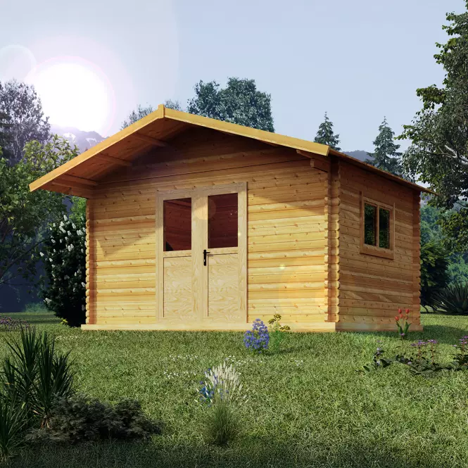 Domek ogrodowy MAX 4x3 m bez podłogi