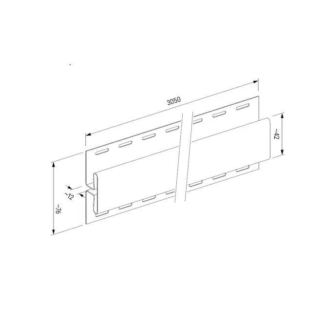 Listwa łącząca SVP-18 Dąb Winchester 3.05m