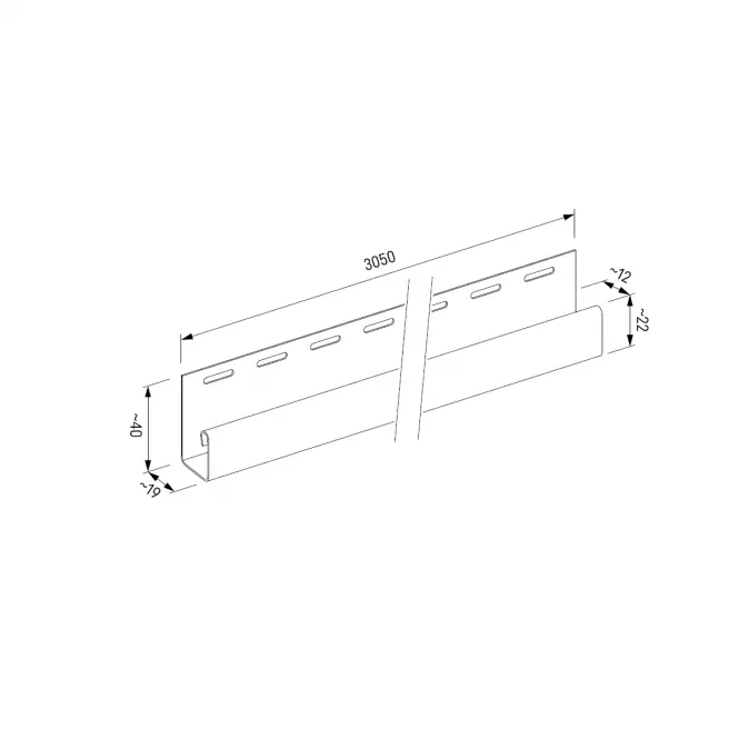 Listwa startowa J SVP-15 Dąb Winchester 3.05m