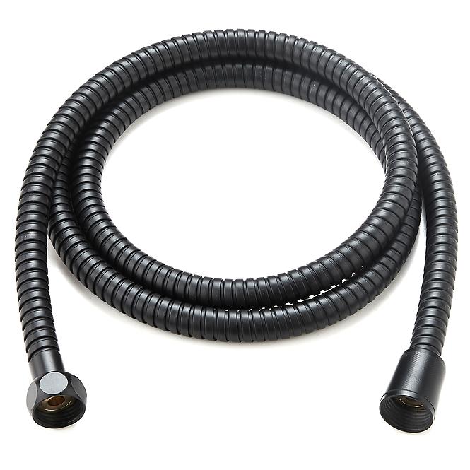 Wąż natryskowy czarny Rea Black 1.5 M