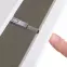 Meblościanka Switch Szkło+LED XI Grafit/Biały,5