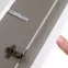 Meblościanka Switch Szkło+LED XI Grafit/Biały,6