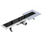 Odwodnienie Liniowe Inox Czarne Szkło 500