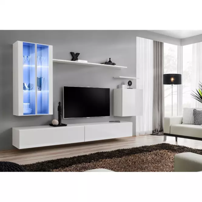 Szafka Wisząca Switch WW2 Biały +LED